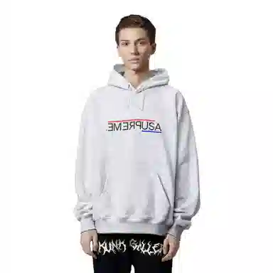 Supreme FW21 Week 9 USA Hooded Sweatshirt Logo