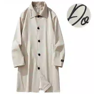 Doraemon V-Neck Trench Coat