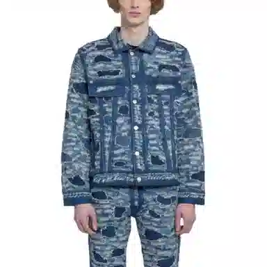 Givenchy SS22 Denim Jacket Blue