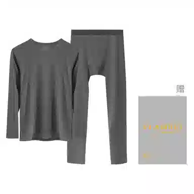 帕兰朵 德绒恒温发热防寒加厚打底保暖套装 男款 礼盒装