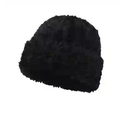 北极绒 秋冬毛线保暖针织宽松大头围护耳显脸小 聚酯纤维 绒线帽 男女同款情侣款