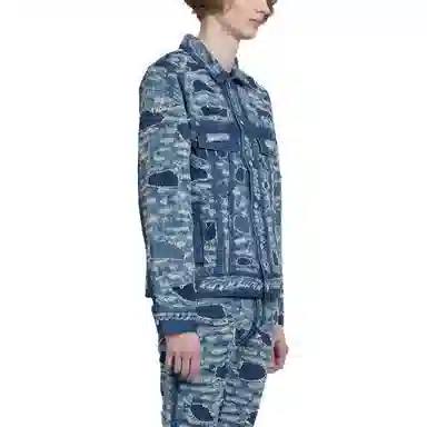 Givenchy SS22 Denim Jacket Blue