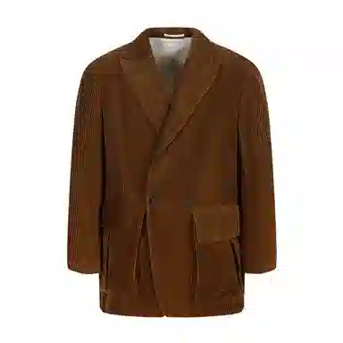 速写 宽松休闲复古纯色西装 男款