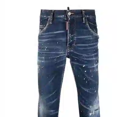 DSQUARED2 FW22 Straight Jeans Blue