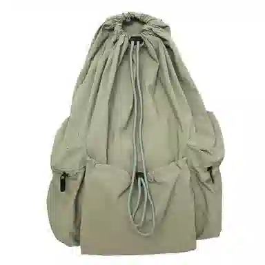 垣途者 休闲运动学生 尼龙 双肩包 男女同款情侣款 白色