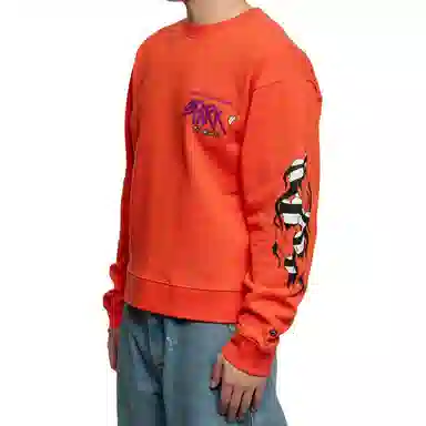 Chrome Hearts Crewneck Sweatshirt Orange
