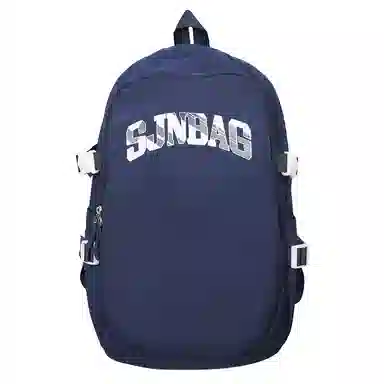 醇龙 森系字母小清新 尼龙 双肩包 男女同款情侣款 多色