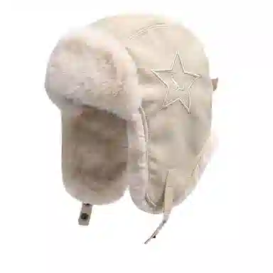 木林森 秋冬季加厚保暖毛绒护耳户外骑车滑雪防风防寒 涤纶 绒线帽 男女同款情侣款