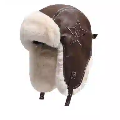 木林森 秋冬季加厚保暖毛绒护耳户外骑车滑雪防风防寒 涤纶 绒线帽 男女同款情侣款