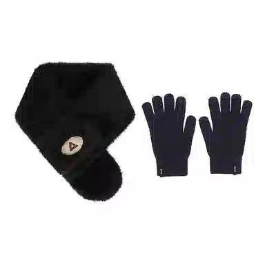 匹克 冬季保暖加厚防寒针织触屏防风骑行 腈纶 绒线手套 男女同款情侣款