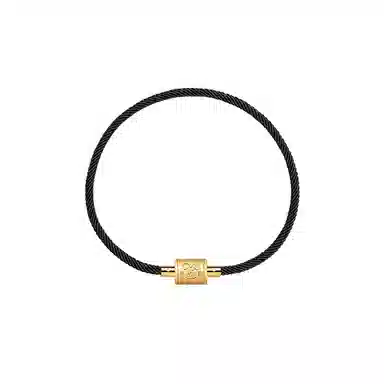 灰鱼 新中式国潮十二生肖原创设计素款小众属蛇年本命年红绳转运珠手工编织简约叠戴九紫离火手绳太岁年好运 合金 手链 男女同款情侣款