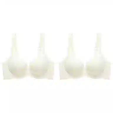 莫代尔 调整型大胸显小聚拢收副乳防下垂提拉无痕透气文胸 女款