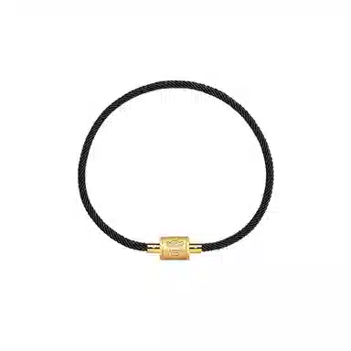 灰鱼 新中式国潮十二生肖原创设计素款小众属蛇年本命年红绳转运珠手工编织简约叠戴九紫离火手绳太岁年好运 合金 手链 男女同款情侣款