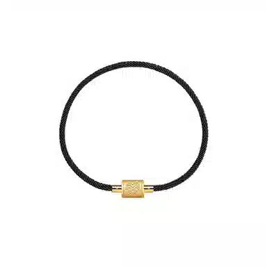 灰鱼 新中式国潮十二生肖原创设计素款小众属蛇年本命年红绳转运珠手工编织简约叠戴九紫离火手绳太岁年好运 合金 手链 男女同款情侣款