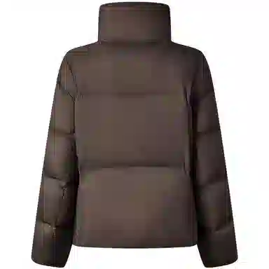 坦博尔 面包立领泡芙简约纯色羽绒服 女款