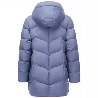 坦博尔 可脱卸帽蓄热科技保暖羽绒服 女款