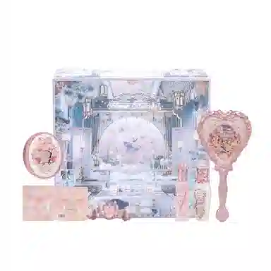 花知晓 落樱礼盒彩妆套装 易上色自然玻璃唇