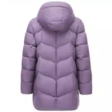 坦博尔 可脱卸帽蓄热科技保暖羽绒服 女款