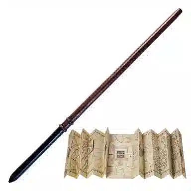 Harry Potter Marauder's Map Wand Set