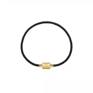 灰鱼 新中式国潮十二生肖原创设计素款小众属蛇年本命年红绳转运珠手工编织简约叠戴九紫离火手绳太岁年好运 合金 手链 男女同款情侣款