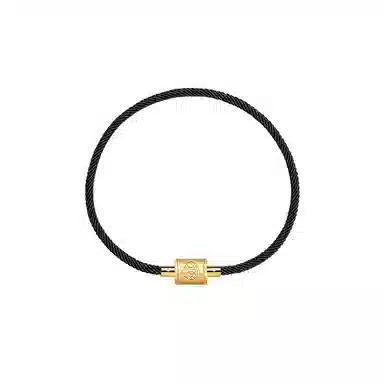 灰鱼 新中式国潮十二生肖原创设计素款小众属蛇年本命年红绳转运珠手工编织简约叠戴九紫离火手绳太岁年好运 合金 手链 男女同款情侣款