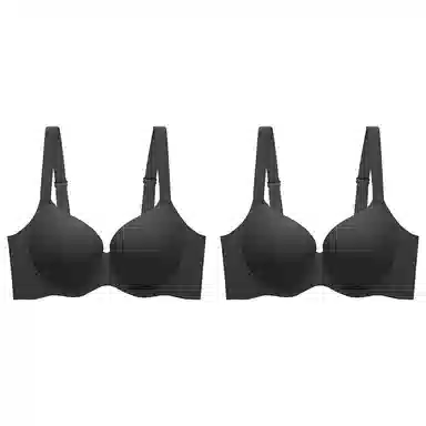 莫代尔 调整型大胸显小聚拢收副乳防下垂提拉无痕透气文胸 女款