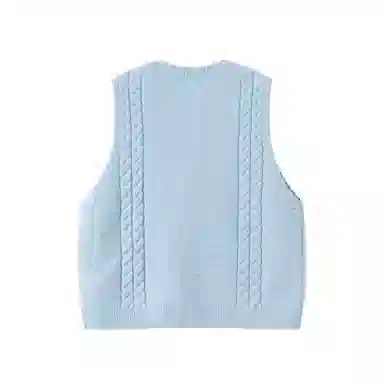 青蛙王子 舒适洋气宽松纯色百搭毛衣 儿童款