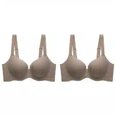 莫代尔 调整型大胸显小聚拢收副乳防下垂提拉无痕透气文胸 女款