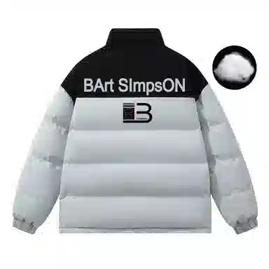 The Simpsons Retro Letter Colorblock Jacket