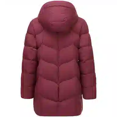 坦博尔 可脱卸帽蓄热科技保暖羽绒服 女款