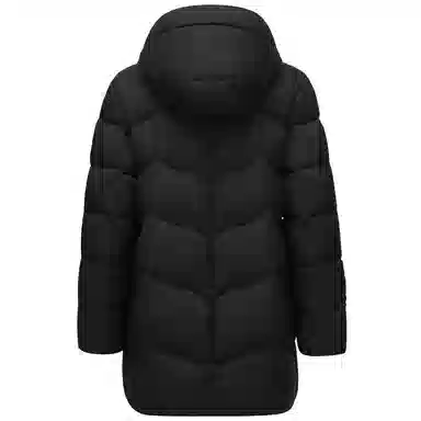 坦博尔 可脱卸帽蓄热科技保暖羽绒服 女款