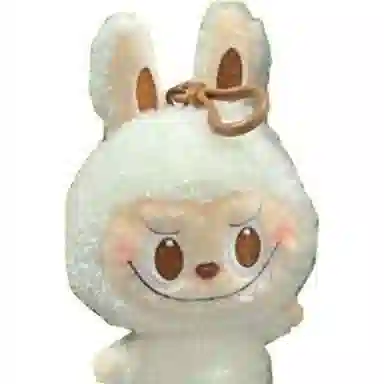 POP MART Labubu Beijing Exclusive Plush Keychain