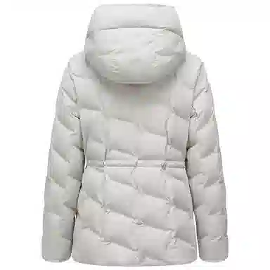 坦博尔 连帽纯色简约舒适时尚羽绒服 女款