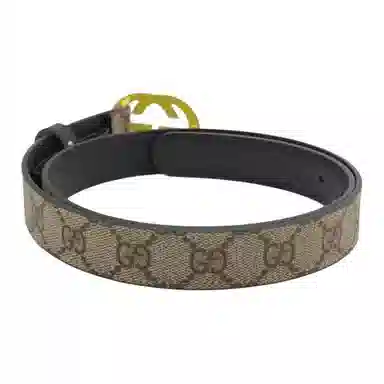 Gucci Printed Belt Brown