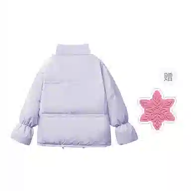棉购 面包服立领纯色拉链棉服 女款