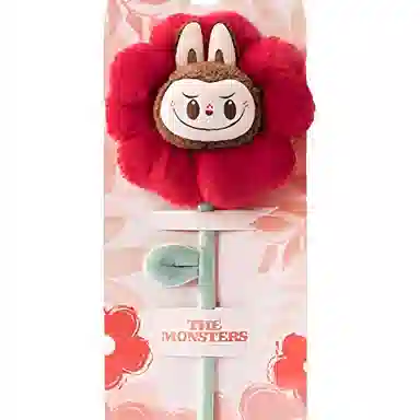 POP MART LABUBU Flower Fairy Bouquet Red