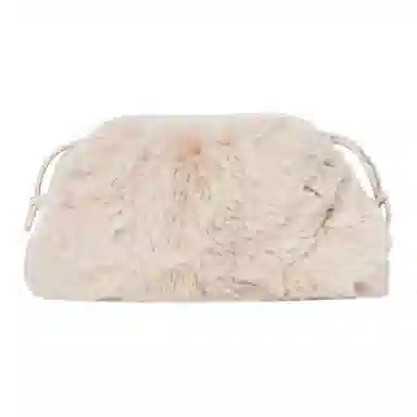 COS Drawstring Clutch Light Pink