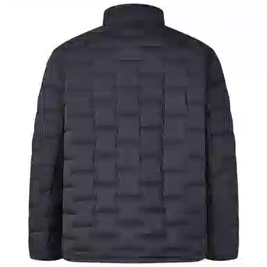 坦博尔 立领轻薄短款内胆叠穿保暖羽绒服 男款