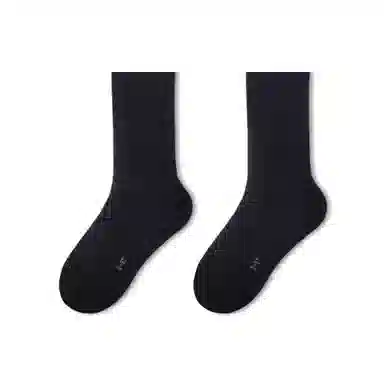 金莱克 抑菌纯色运动透气吸湿排汗跑步健身简约休闲中筒袜 男女同款 组合装
