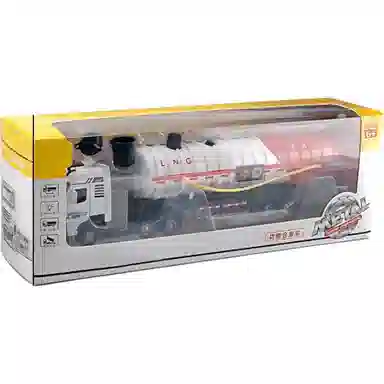 卡威 合金油罐车玩具超大号玩具车可喷水 工程车洒水车运输货车 成品模型