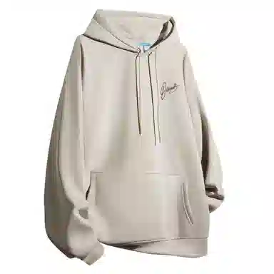 海底小纵队 美式高街重磅国潮简约字母复古基础款休闲时尚百搭学院风宽松卫衣 男女同款