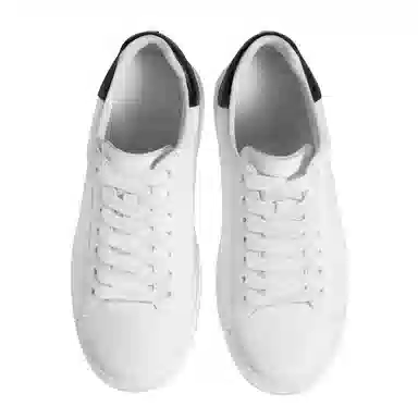 Thom Wills White Platform Sneakers