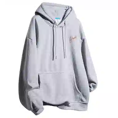 海底小纵队 美式高街重磅国潮简约字母复古基础款休闲时尚百搭学院风宽松卫衣 男女同款