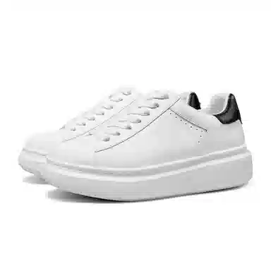Thom Wills White Platform Sneakers