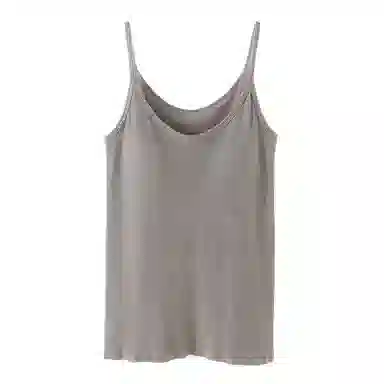 内在密码 羊绒带胸垫纯色内搭保暖上装 女款