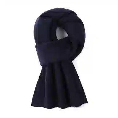 高档 玖纪 秋冬新款保暖 羊绒 羊毛 绒线围巾 男款 黑色/酒红色/米色/浅灰色/深灰色