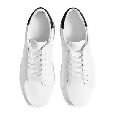 Thom Wills White Platform Sneakers
