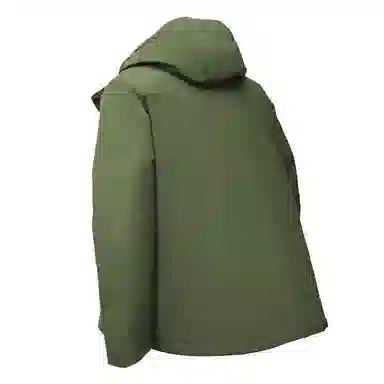 雅鹿 连帽拉链舒适羽绒服 男女同款