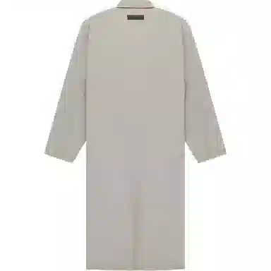 Fear of God Essentials Long Coat Smoke