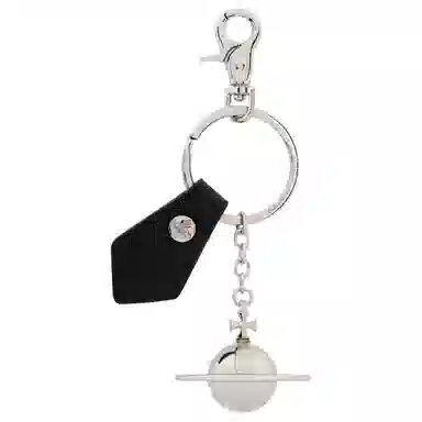 Vivienne Westwood Saffiano 3D Orb Keyring